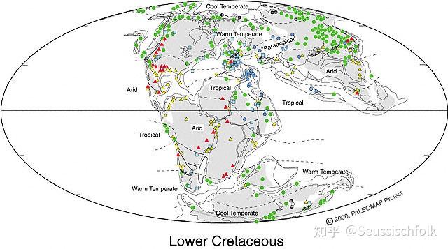 白垩纪早期(120ma)